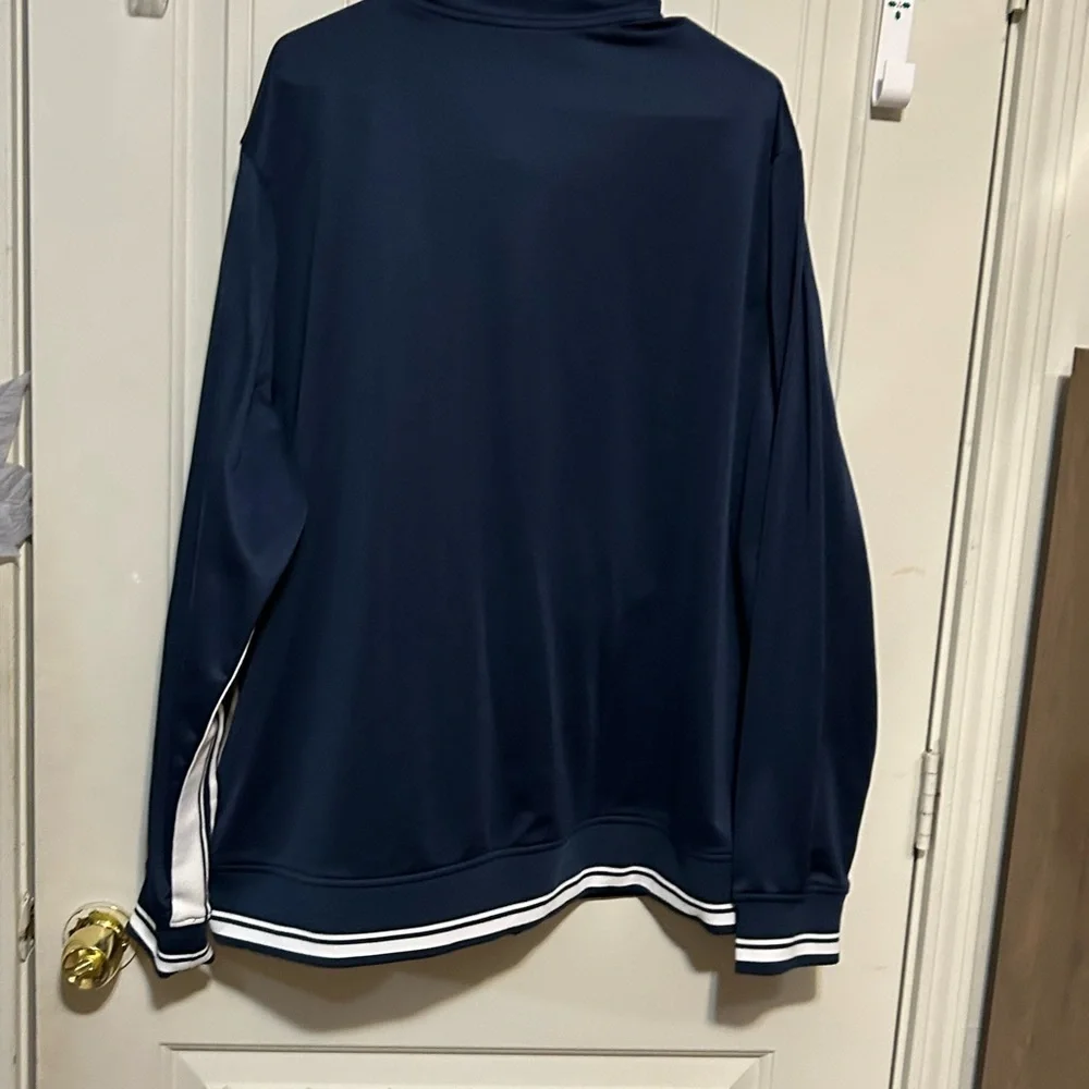 Athletic Works Men's Dark Blue Windbreaker